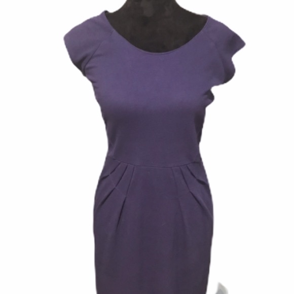 Banana Republic Dresses & Skirts - J Crew Purple Sheath Dress Size 4
